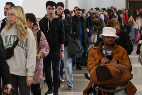 New York’s LaGuardia airport faces second day of delays, cancellations after collision