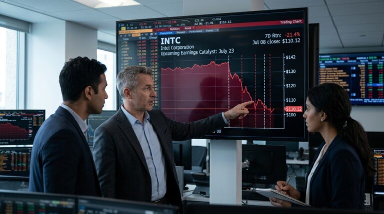 Intel Is Down 21% in 7 Days. July 23 Will Define What Comes Next.