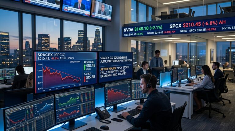 SpaceX Went Exclusive With Nvidia. The Stock Fell Anyway.