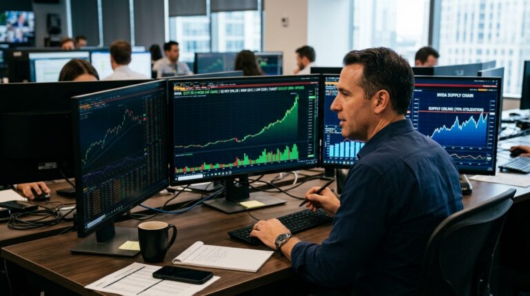 NVDA&rsquo;s $442B Day: The Supply Ceiling Is the Real Story