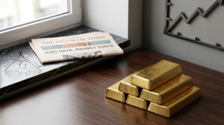 Gold at $4,342: The Jobs Miss That Flipped the Fed Trade