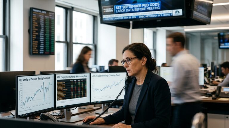 Three Labor Reports in Four Days Set September Fed Odds