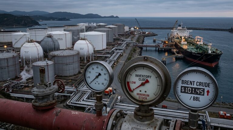 Brent Near $101 and the Inventory Clock Is Ticking