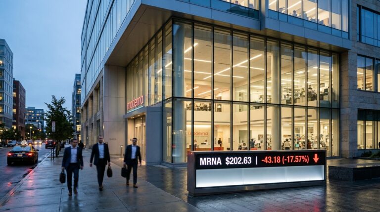 Moderna Lost a Quarter of Its Value on Good Data