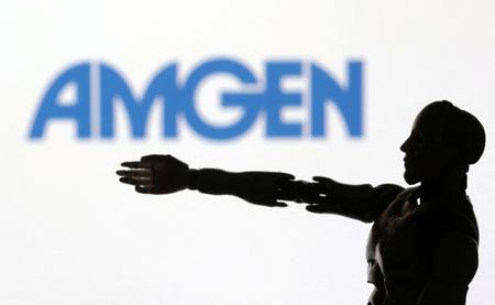 Amgen quarterly profit rises 15%, obesity drug trials are on track